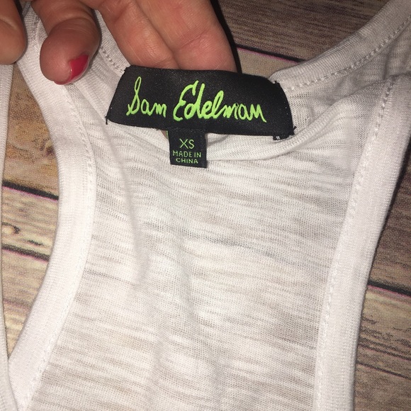 Sam Edelman Embroidered tank - Picture 3 of 8